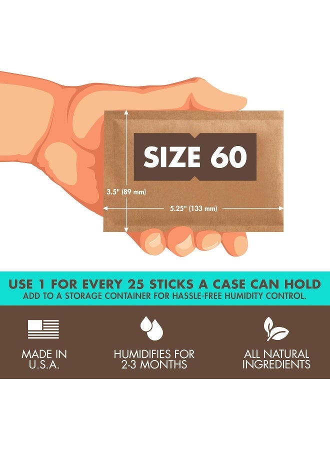 Boveda 75% Two-Way Humidity Control Packs – Size 60 – 12 Pack - Image 2
